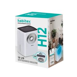 Deshumidificador HABITEX H-12 El refrigerante es eco de gas natural R290. Referencia 9310R12LD