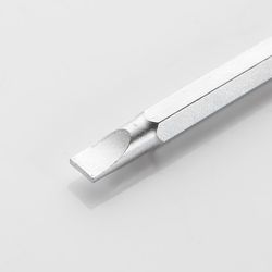 Destornillador con varilla intercambiable de boca Phillips y boca plana con mango bimaterial Alyco