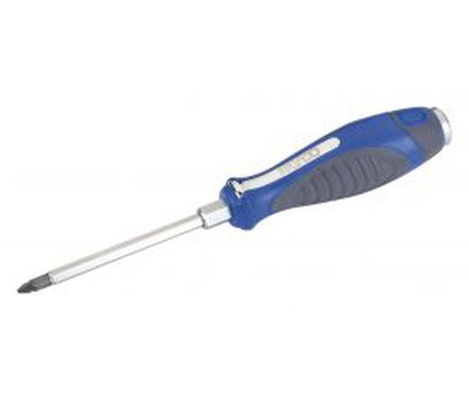 Destornillador con varilla pasante Boca Phillips y Pozidrive.