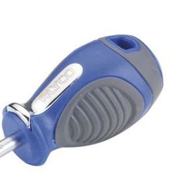 Destornillador Boca Plana Serie Corta ALYCO, Referencia 119012 De 5.5x1x38 y Referencia 119014 De 6.51.2x38 Milimetros