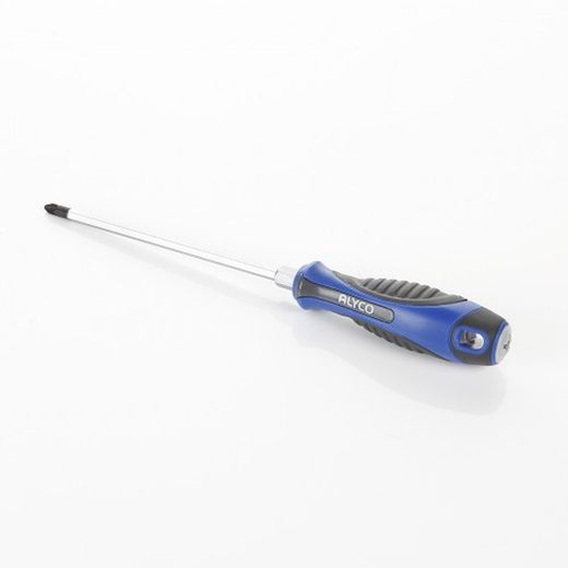 Destornillador Varilla hexagonal Boca Pozidrive PZ ALYCO. Referencia 119040, 119041, 119042 y 119043