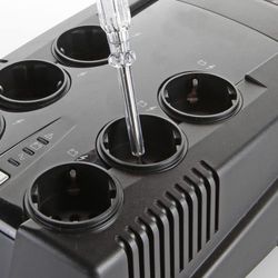 Destornillador Tester Boca Plana Voltaje 100-250V ALYCO, Referencia 193369