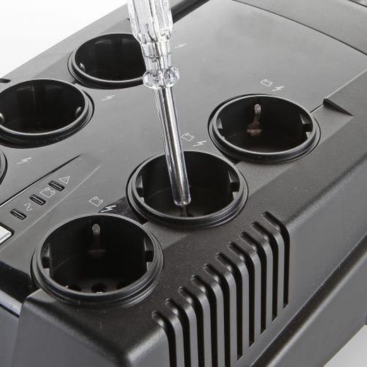 Destornillador Tester Boca Plana Voltaje 100-250V ALYCO, Referencia 193369