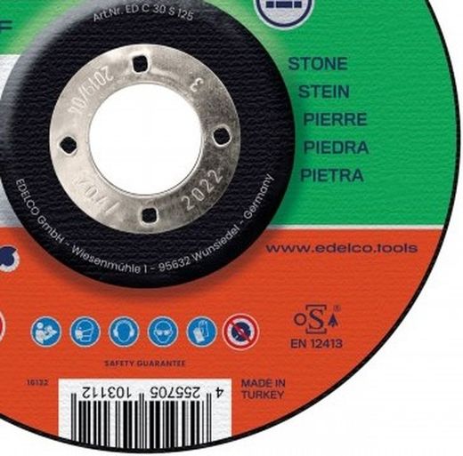 Disco de corte piedra para máquina portátil C 30 S Perfect. Edelco