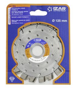 Disco de Diamante Soldado Laser Forma N, Referencia 1854