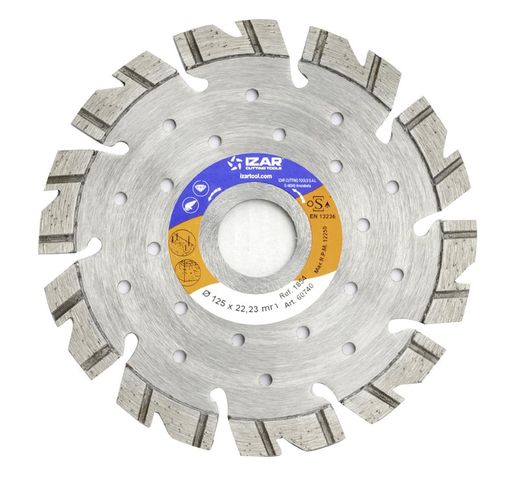 Disco de Diamante Soldado Laser Forma N, Referencia 1854