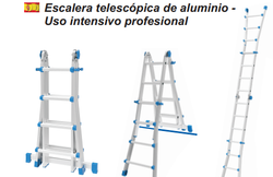 Escalera Telescópica Transformable Equ66
