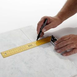 Escuadra De Acero Templado Con Mango De Aluminio De 400 Milimetros Alyco, Refrencia 197394