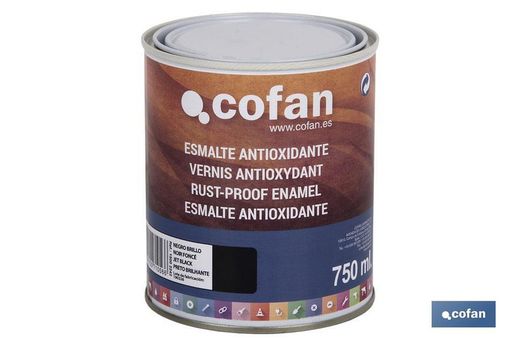 Esmalte Antioxidante | Varios Colores | Tamaño del envase 750 ml y 4 litros.