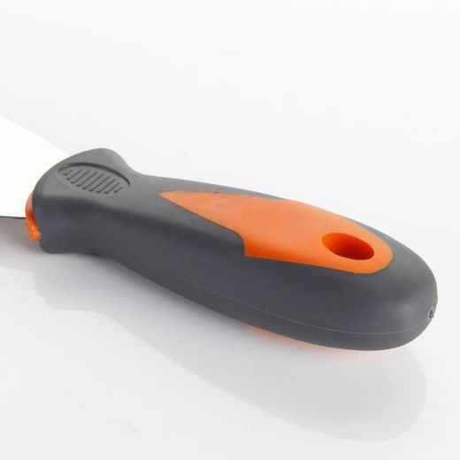 Espátula Flexible Acero Al Carbono Con Mango Bimaterial ALYCO ORANGE, Referencia 171084 a 171090