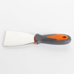 Espátula Flexible Acero Al Carbono Con Mango Bimaterial ALYCO ORANGE, Referencia 171084 a 171090