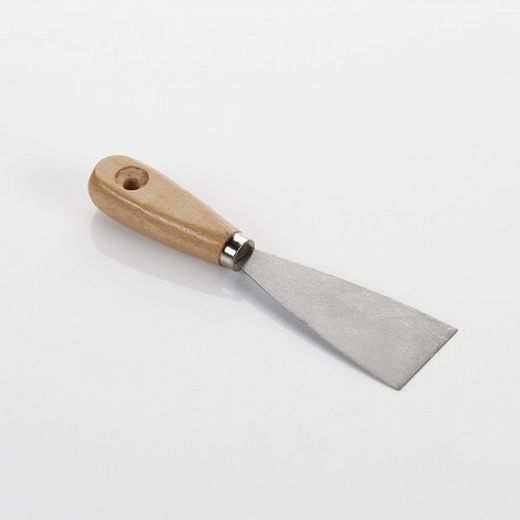 Espátula Flexible Acero Al Carbono Con Mango De Madera ALYCO, Referencia 196325 A 196395