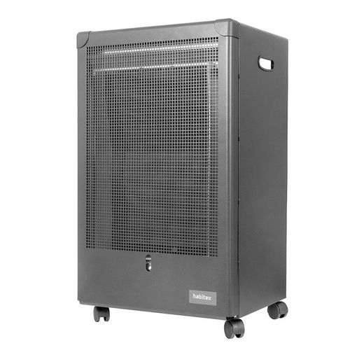 Estufa de gas HABITEX llama azul EG355 Con quemador de llama libre. Ref. 9310R355