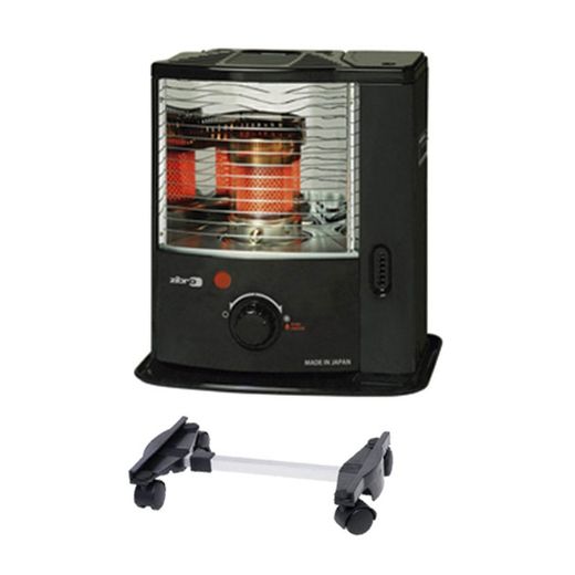 Estufa de parafina ZIBRO RS-122 c/carrito transporte Triple sistema apagado de seguridad. Ref. 9078Q20