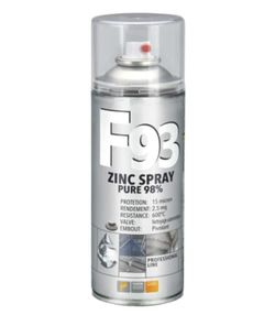 Pintura En Spray De Cinc F93  Profesional 98% De Zinc