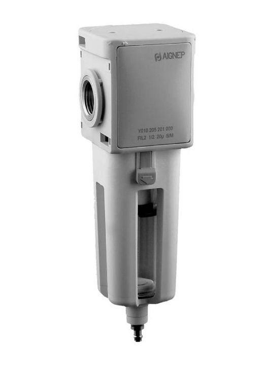 Filtro Neumatico Rosca De 1/4 20 Micron S., Tamaño 1, Serie FRL EVO, Referencia Y010