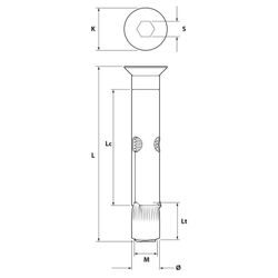 Fixbolt Tornillo Montado Con Din 7991