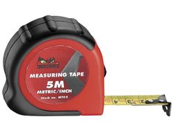 Flexómetro en Milimetros y en Pulgadas de 5 Metros MT03-5M