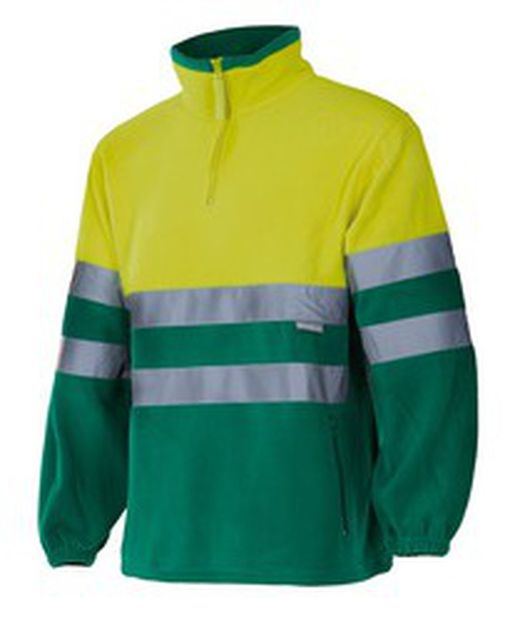 Forro Polar Bicolor Alta Visibilidad Referencia 182.