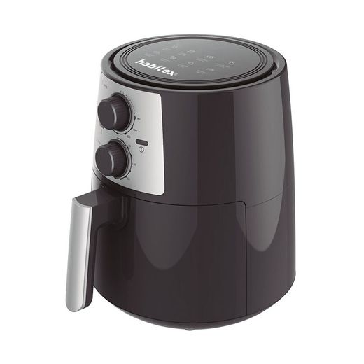 Freidora de aire caliente HABITEX Air Fryer CC4835 1450W 3,5 l Freidora sin aceite, 80% menos de grasas. Ref. 1450Y48