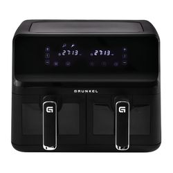 Freidora de aire GRUNKEL doble cubeta 2700W Freidora sin aceite, 85% menos de grasas. Ref. 442Y12