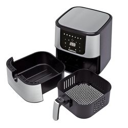 Freidora de aire HABITEX CC49055 1600/1800W 5,5 L Panel digital, 7 programas. Ref. 1450Y490