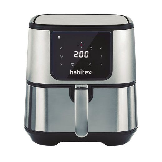 Freidora de aire HABITEX CC49055 1600/1800W 5,5 L Panel digital, 7 programas. Ref. 1450Y490