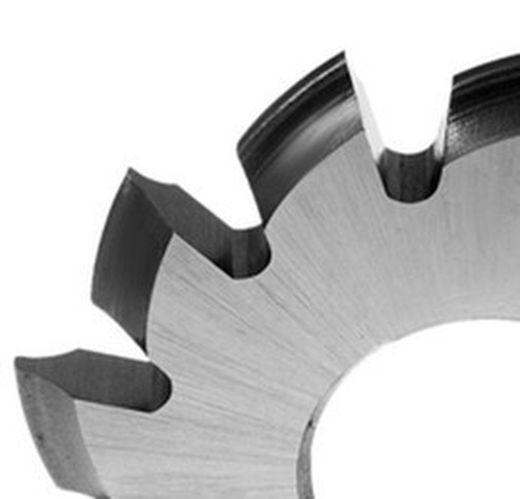 Fresa de Tallado Ejes Estriados con Agujero, Hss Din5462/5463, 6-Estrias, Referencia 5512