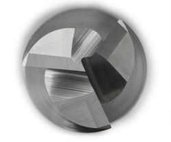Fresa Frontal 3 Labios de Metal Duro Grano UF, Din6528n 3z,helice 45º para Aluminio, Referencia 9439