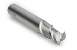 Fresa Frontal de 2 Labios de Metal Duro Grano Uf, 45º para Aluminio, Referencia 9427
