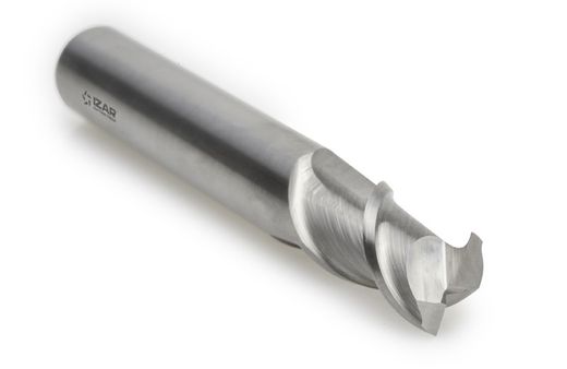 Fresa Frontal de 2 Labios de Metal Duro Grano Uf, 45º para Aluminio, Referencia 9427