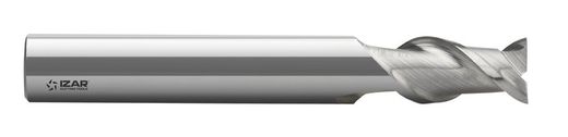 Fresa Frontal de 2 Labios de Metal Duro Grano Uf, 45º para Aluminio, Referencia 9427