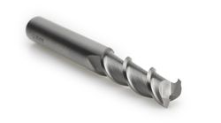 Fresa Frontal 2 Labios Serie Larga de Metal Duro Grano UF, para Aluminio, Referencia 9429