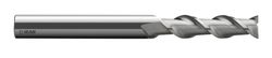 Fresa Frontal 2 Labios Serie Larga de Metal Duro Grano UF, para Aluminio, Referencia 9429