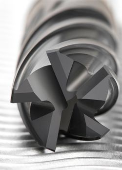 Fresa Frontal de Helice Variable Grano Uf de Metal Duro de Alto Rendimiento 48-70HRC, Din6528n Nz, Referencia 9406