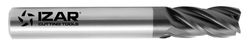 Fresa Frontal de Helice Variable Grano Uf de Metal Duro de Alto Rendimiento 48-70HRC, Din6528n Nz, Referencia 9406
