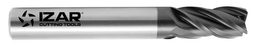 Fresa Frontal de Helice Variable Grano Uf de Metal Duro de Alto Rendimiento 48-70HRC, Din6528n Nz, Referencia 9406