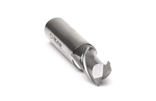 Fresa Frontal de 1 Labio Serie Larga de Acabado para Aluminio, Hsse Izar-Std.W, Referencia 4411