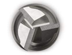 Fresa Frontal 3 Labios de Acabado para Aluminio, Acero Rapido, Hsse8% Din844w, Referencia 4430