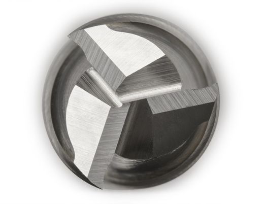 Fresa Frontal 3 Labios de Acabado para Aluminio, Acero Rapido, Hsse8% Din844w, Referencia 4430