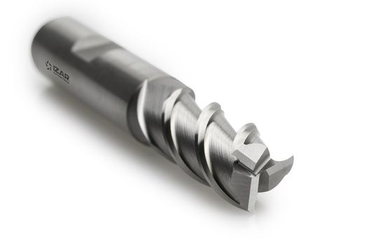 Fresa Frontal 3 Labios de Acabado para Aluminio, Acero Rapido, Hsse8% Din844w, Referencia 4430