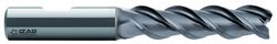 Fresa Frontal 3 labios Serie Larga Acabado para Aluminio, Acero Rapido, Hsse8% Din844w, Referencia 4432