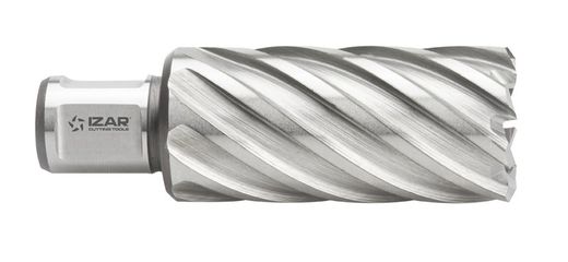 Fresa Hueca de Acero Rapido Serie Larga para Maquina Electromagnetica con mango Weldon, Referencia 4071