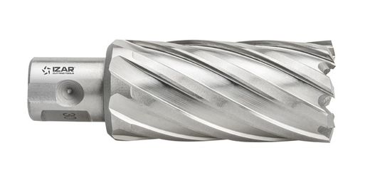 Fresa Hueca Serie Larga deAcero Rapido Hss para Maquina Electromagnetica Universal, Referencia 4061