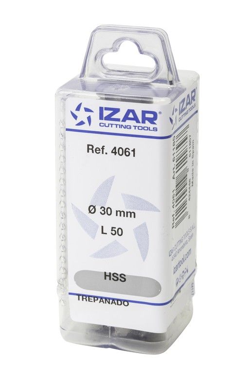 Fresa Hueca Serie Larga deAcero Rapido Hss para Maquina Electromagnetica Universal, Referencia 4061