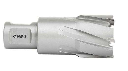 Fresa Hueca de Dientes de Widia Serie Corta para Maquina Electromagnetica mango Weldon, Referencia 4078