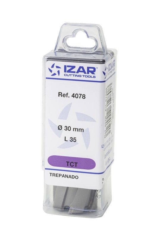Fresa Hueca de Dientes de Widia Serie Corta para Maquina Electromagnetica mango Weldon, Referencia 4078