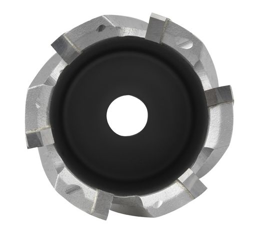 Fresa Hueca de Dientes de Widia Serie Corta para Maquina Electromagnetica mango Weldon, Referencia 4077