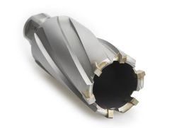 Fresa Hueca Serie Larga con Dientes de Metal Duro TCT para Maquina Electromagnetica Universal, Referencia 4067