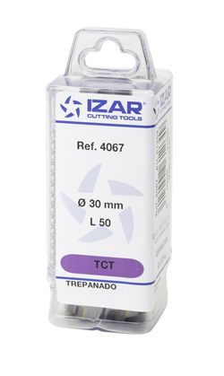 Fresa Hueca Serie Larga con Dientes de Metal Duro TCT para Maquina Electromagnetica Universal, Referencia 4067